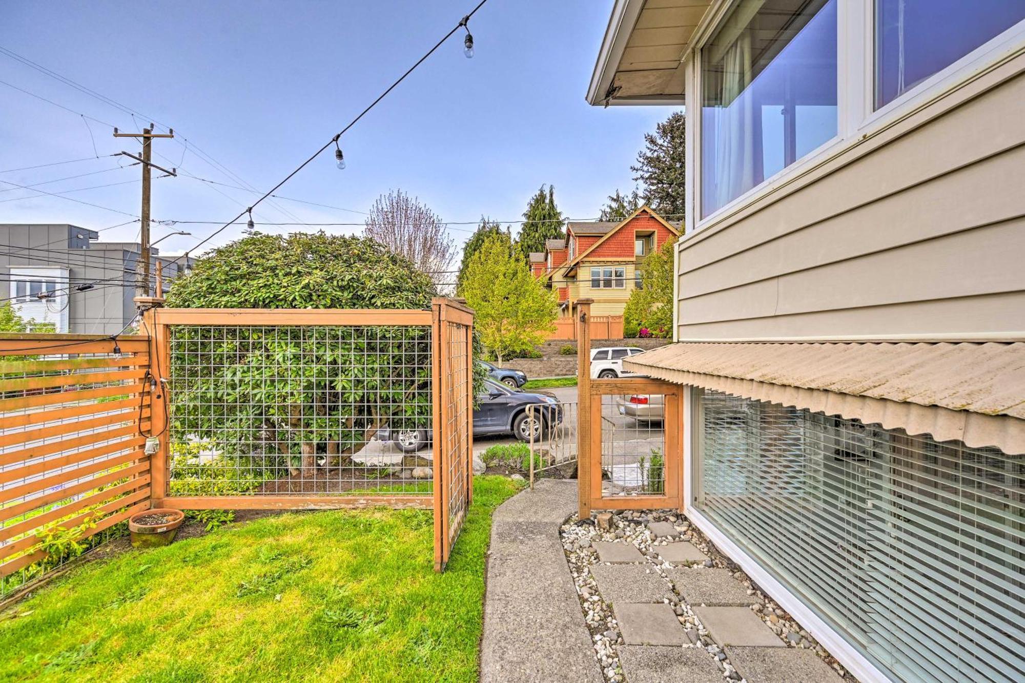 Seattle Garden Apt Walk To Water And Amenities! Eksteriør bilde
